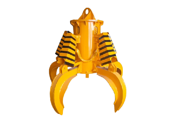 1.5 cubic meter EOT crane grabber for scrap handling